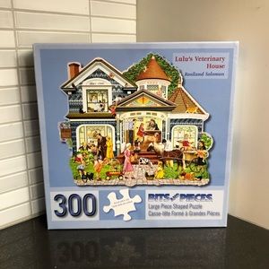 Bits and Pieces “Lulu’s Veterinary House” 300 pc Puzzle